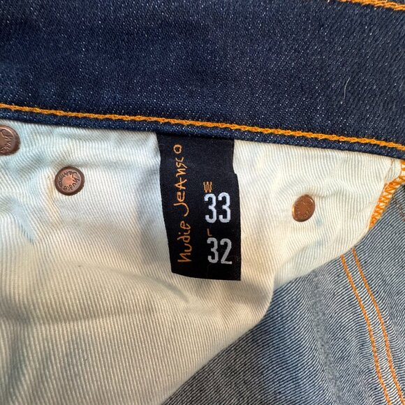 Nudie Jeans Lean Dean Indigofera 33/29 - Picture 2 of 11